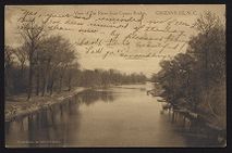 View of Tar River from County Bridge, Greenville, N.C.